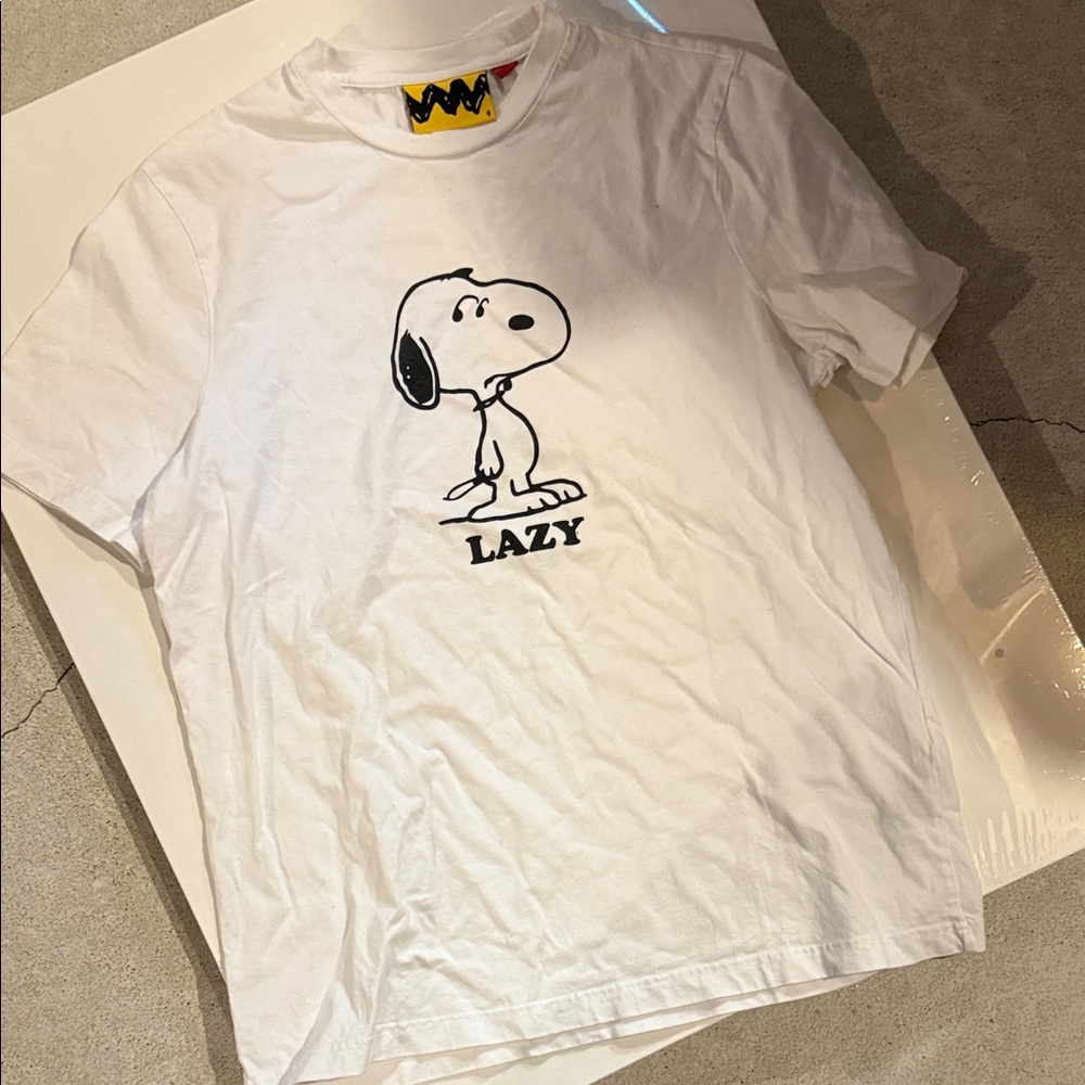 Lazy Oaf x Peanuts Yellow Tag Tee